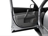  Inside of driver's side open door, window open photo